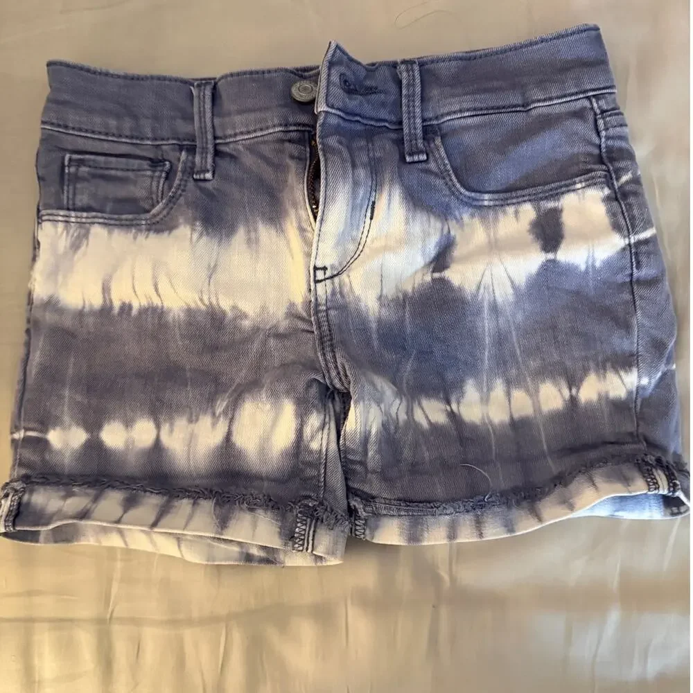 Old Navy blue tie dye Shorts size 10